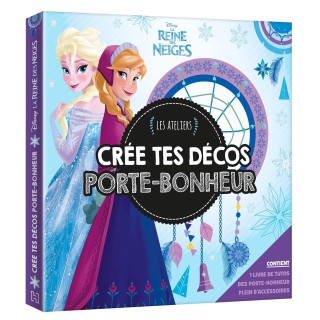 LA REINE DES NEIGES - Coffret Les Ateliers - Crée tes décos porte-bonheur - Disney: Crée tes décos porte-bonheur