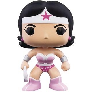 Funko- Pop Heroes: Breast Cancer Awareness-Wonder Woman DC Comics Figurine de Collection, 49989, Multicoleur Taille Unique