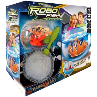 Gamme Impulse - 31334 - Kit de Loisirs créatifs - Aquarium Robo Fish Tropical + Kit Deco - Corail X2 Et Epuisette