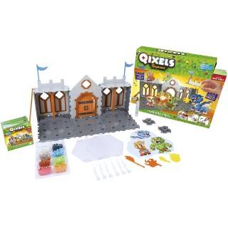 Kanaï Kids | Qixels : Royaume - Château fort | Loisir créatif | 1 000 cubes | À partir de 4 ans