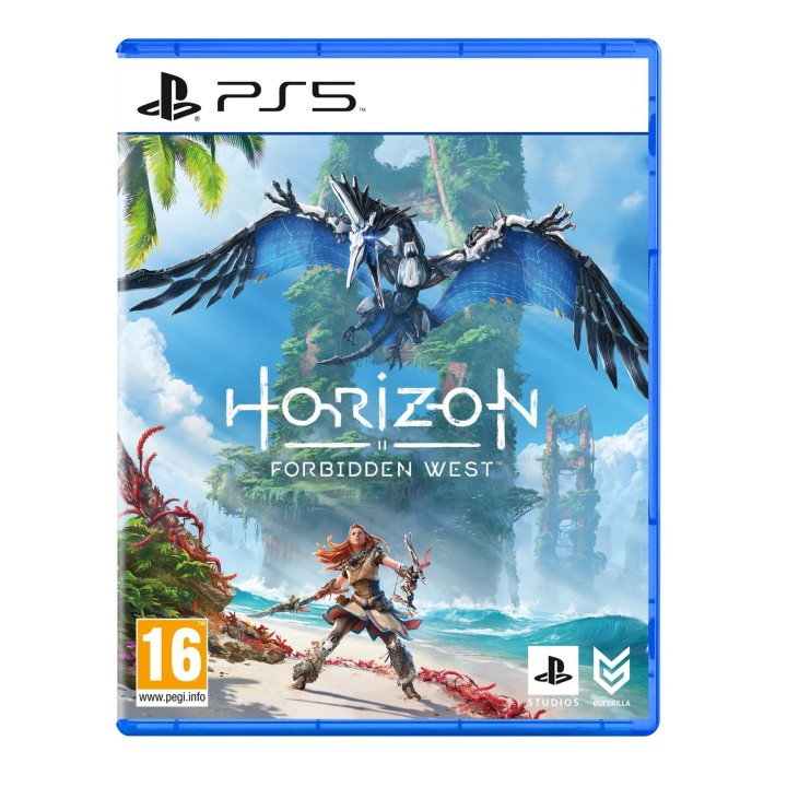 Sony PlayStation 5 Jeux, Horizon Forbidden West PS5, Édition Standard, Version Physique avec CD, Langue : Français, 1 joueur, PE
