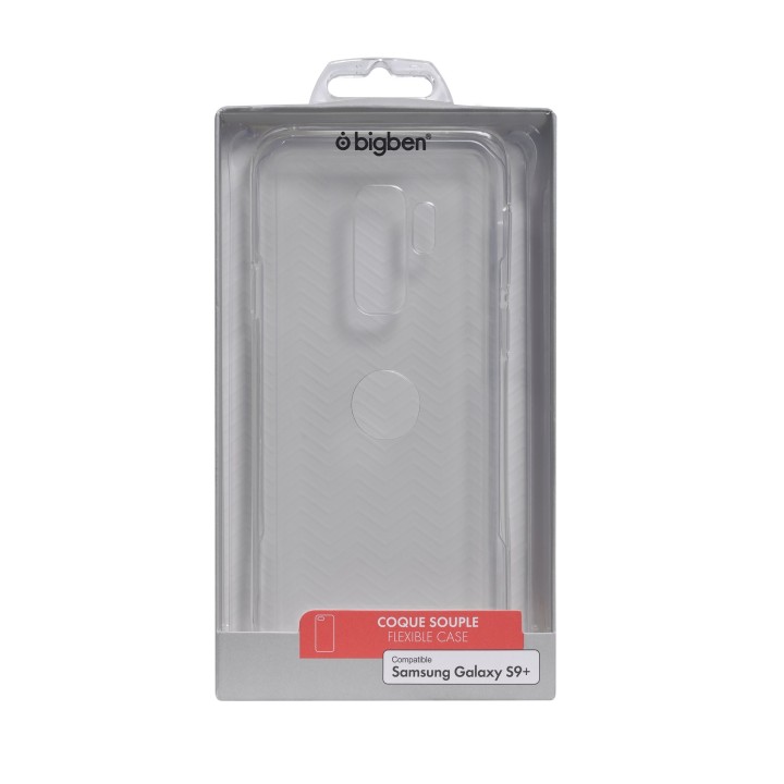 Bigben Connected Coque de Protection pour Samsung Galaxy S9+Transparent