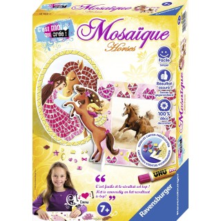 Ravensburger - 18404 - C'est Moi Qui Crée Mosaïque Horses