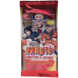 Bandai - Cartes à jouer - Booster Naruto 8 Car. Perm