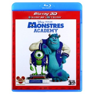 Monstres Academy 3D + Blu-Ray 2D