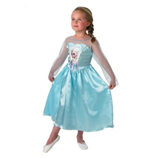Rubie's 889542L Elsa Frozen - La Reine des Neiges - deguisement Disney Robe - 7-8 ans
