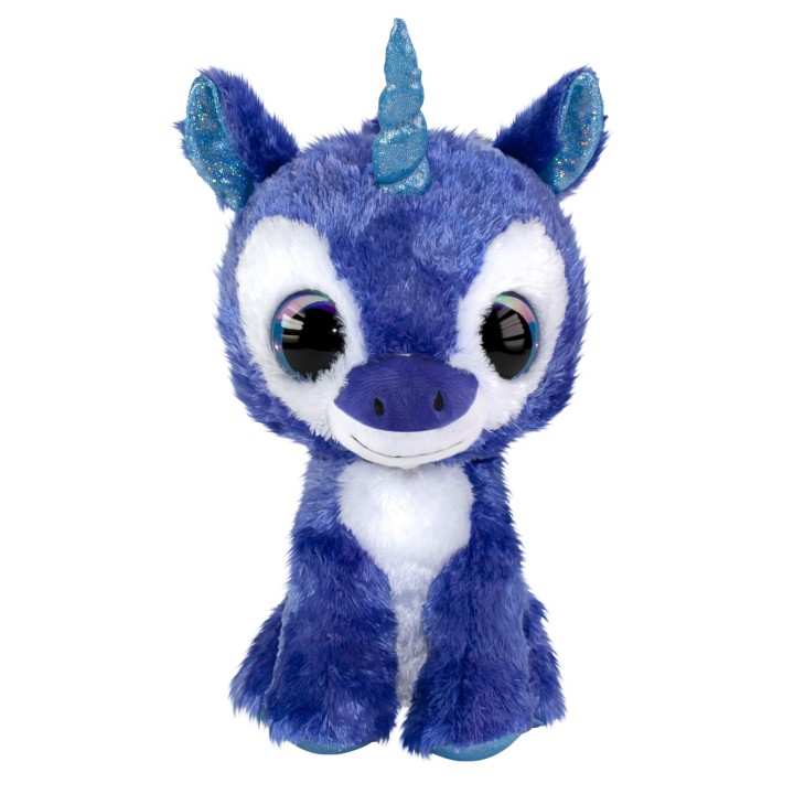 LUMO STARS- Peluche Velvet 15 cm, 55600, Multicolore