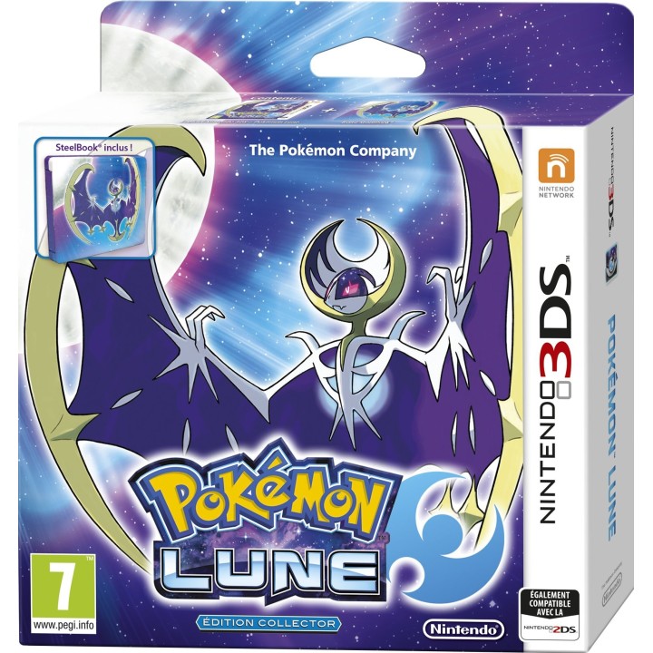 Pokémon : Lune - édition fan (Jeu + Steelbook) - édition limitée
