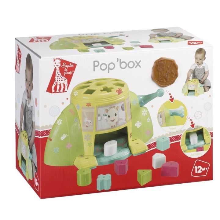 Vulli - Fresh Touch - Sophie la Girafe - Boîte à Formes Pop'Box