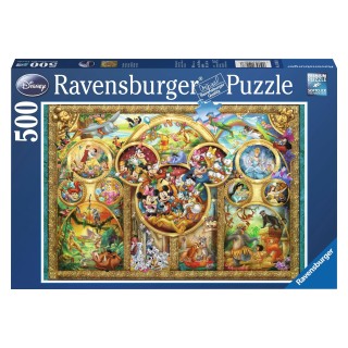 Ravensburger - Puzzle Adulte - Puzzle 500 pièces - Famille Disney - Adultes et enfants dès 12 ans - Puzzle de qualité supérieure