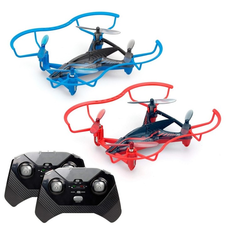 Silverlit - 84775 - Drones de course multijoueurs - Hyperdrone Champion Kit - 4 Canaux Gyro -2,4 Ghz