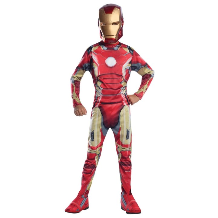 Rubie's-déguisement officiel - Marvel- Déguisement Pour Enfant Classique Iron Man Mark 43 Avengers 2 - Taille L 8-10 ans- I-6104