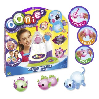 Oonies, Machine à Oonies, Inclus 36 picots, 18 Accessoires déco, 6 Connecteurs & Accessoires, pour Créer de jolis Personnages co