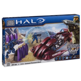 Megabloks - 96982U - Jeu de Construction - Halo - Covenant Revenant Attack
