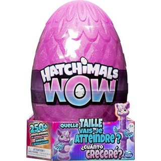 Hatchimals Wow, Interactif Llalacorn de 81, 30 cm avec Œuf à Faire Éclore Plusieurs Fois (Les Styles Peuvent Varier)
