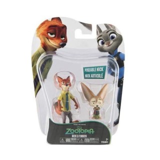 zootropolis – Pack 2 Figurines de clawhauser & Bat Eyewitness (Bizak 30690901)