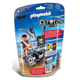 Playmobil - 6165 - Flibustier avec Canon Noir