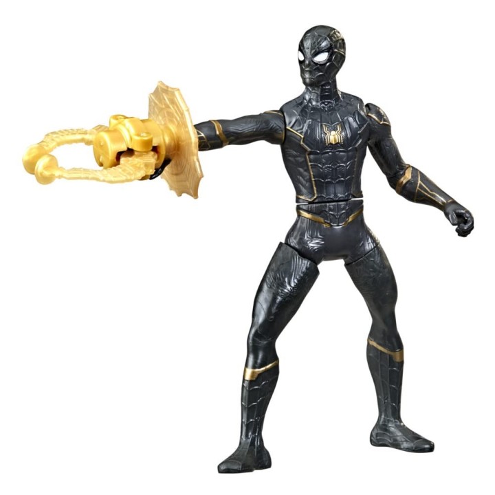 Marvel Spider-Man, Figurine Deluxe Spider-Man Pince Araignée Inspirée du Film, Attaque Spéciale, Enfants dès 4 Ans