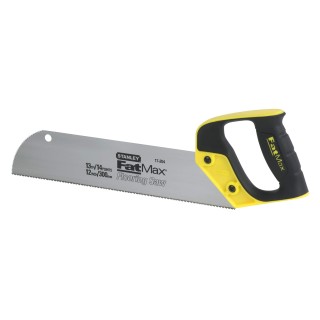 Stanley 2-17-204 Gamme FatMax Scie Panneaux - Fabriquée En France - Denture Universelle 13 Dents - Traitement HardPoint - Poigné