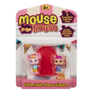 Character Options Mouse Millie & Friends House 07391 Lot de 2 Figurines à Collectionner, Jeu imaginatif, Cadeau pour Enfants de 