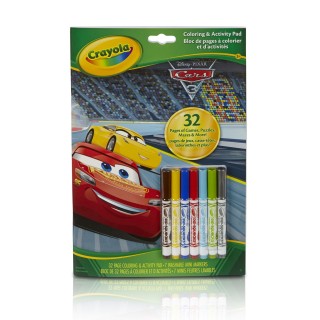 Crayola - 04-0288-E-000 - Album De Coloriage/D'activités Cars 3