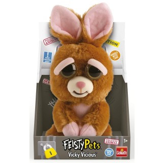 Goliath - Feisty Pets Bunny - Peluche à fonction -  32323.106