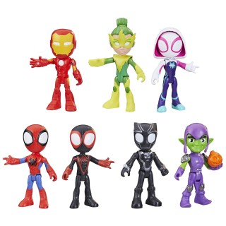 Marvel Figurine d'action Hasbro, Spidey and His Fantastic Friends, 10 cm, Jouets de Super-héros, 1 pièce, modèle Assorti