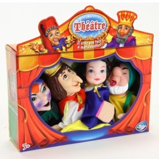 Générique Mon théâtre et Mes 4 marionnettes Blanche-Neige - 113898A