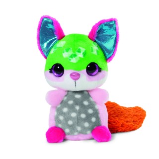 NICI - Peluche Renard NICIdoos - Grands Yeux Brillants - Collection Ice Cube - Hojojo Crazy - Taille 22 cm