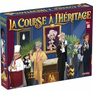 La Course à l'Héritage - Jeu de société - Stratégie entre Amis ou en Famille - Dès 8 ans - 2 à 6 joueurs - Lansay