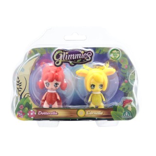 Glimmies 70100111–2 Fées 6 cm Figurine avec Fonction Flash 6 Compartiment de Assortis