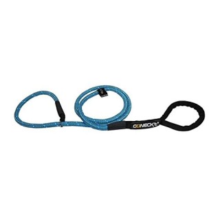 LAISSE CORDE COURTE 2EN1 EDUCATION BLEUE CONECK'T 1.20M