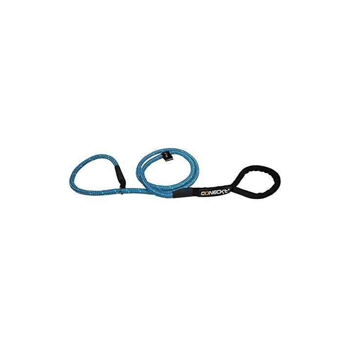 LAISSE CORDE COURTE 2EN1 EDUCATION BLEUE CONECK'T 1.20M