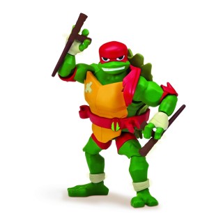 Tortues Ninja ROTMNT, Figurine Articulée 12 cm avec Accessoires, 12 Points d'articultation, Modèles Aléatoires, Jouet pour Enfan