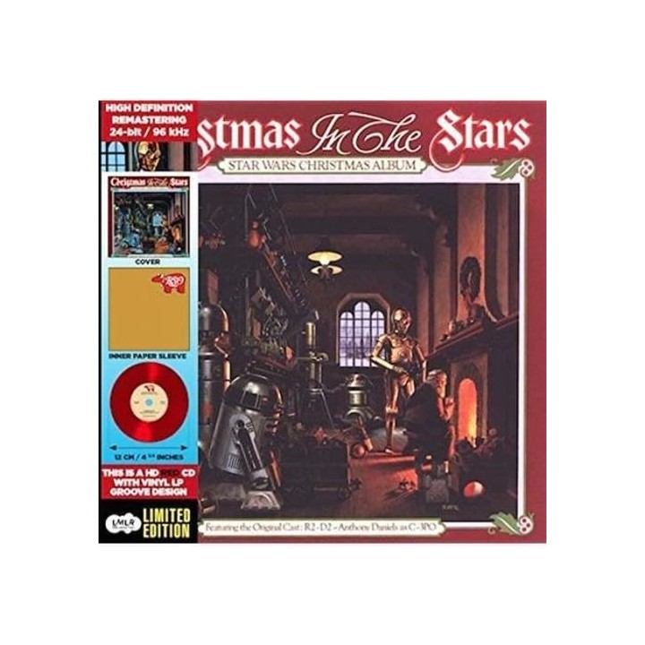 Star Wars Christmas Album-Cardboard Sleeve-High-Definition CD Deluxe Vinyl Replica
