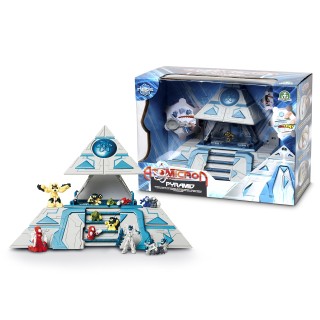 Atomicron - 5948 - Figurine Militaire - Pyramide À Fonctions + 1 Personnage + 1 Catapulte