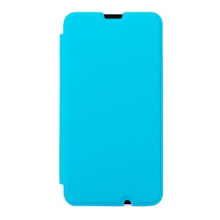 Mozo MOZ630FBU Etui folio cache batterie pour Nokia Lumia 630 Bleu