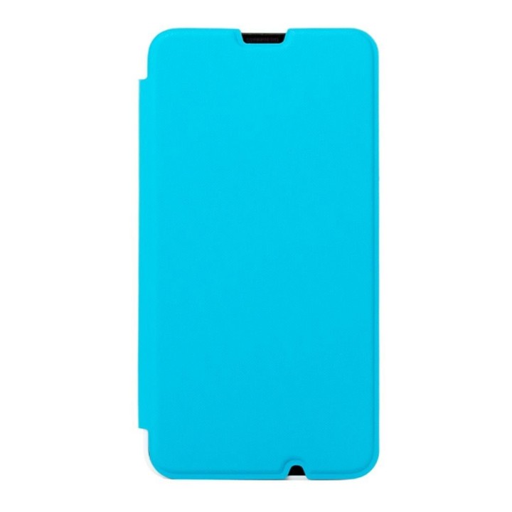 Mozo MOZ630FBU Etui folio cache batterie pour Nokia Lumia 630 Bleu