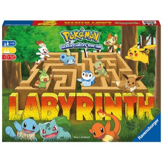 Ravensburger – Jeu de réflexion société classique – Labyrinthe Pokémon - Enfant et Famille – 2 à 4 joueurs dès 7 ans – Mixte – 2