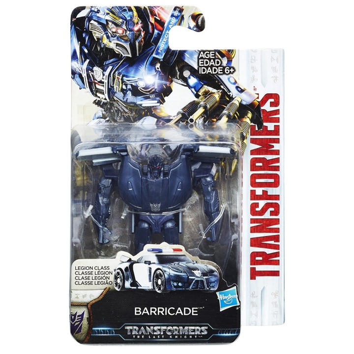 Transformers : The Last Knight – Legion Class – Barricade – Figurine 7,5 cm