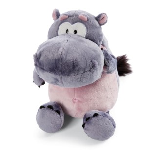 NICI Hippopotame en Peluche DJ Nilbert 25 cm – Peluches Hippopotames Durables pour Filles, Garçons, Bébés – Jouet Douillet Anima