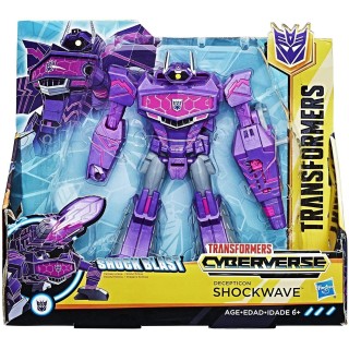 Hasbro Transformers : Cyberverse – Ultra Class – Shockwave – Figurine Transformable 19cm