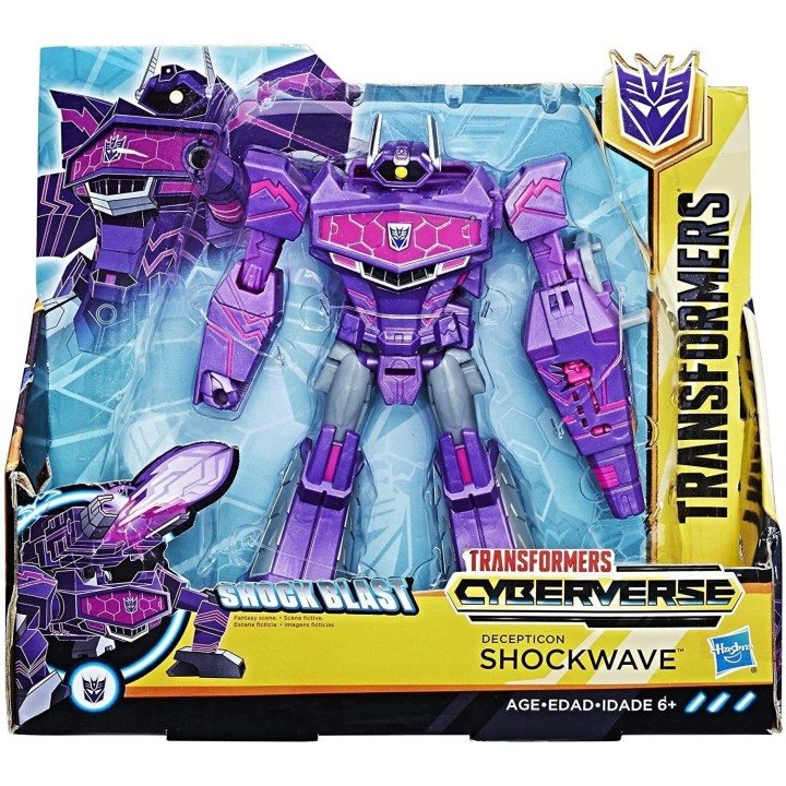 Hasbro Transformers : Cyberverse – Ultra Class – Shockwave – Figurine Transformable 19cm