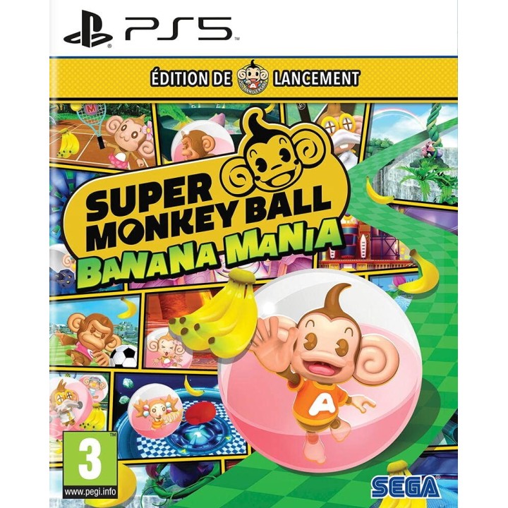 Super Monkey Ball Banana Mania Launch Edition (Playstation 5)