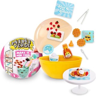 MGA's Miniverse Make It Mini Food Diner Series 1 - Jeu DIY en Résine dans Un Emballage Opaque - Découvre des Ingrédients et des 
