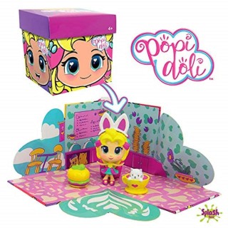 Splash Toys- Popidoli (Modèle Aléatoire) -boîtes à Multiples Niveaux Qui cachent Plus de 12 Surprises, 30858, Rose