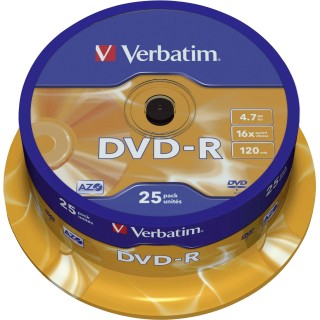 Verbatim (43522) : DVD-R 16x 25-pack : Optical Media