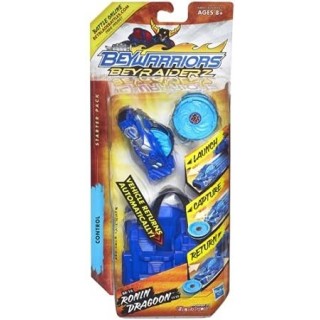 Set Beyblade beyraiderz - Set demarrage Ronin Dragoon Bleue beywarriors - toupie - nouveauté - Collector