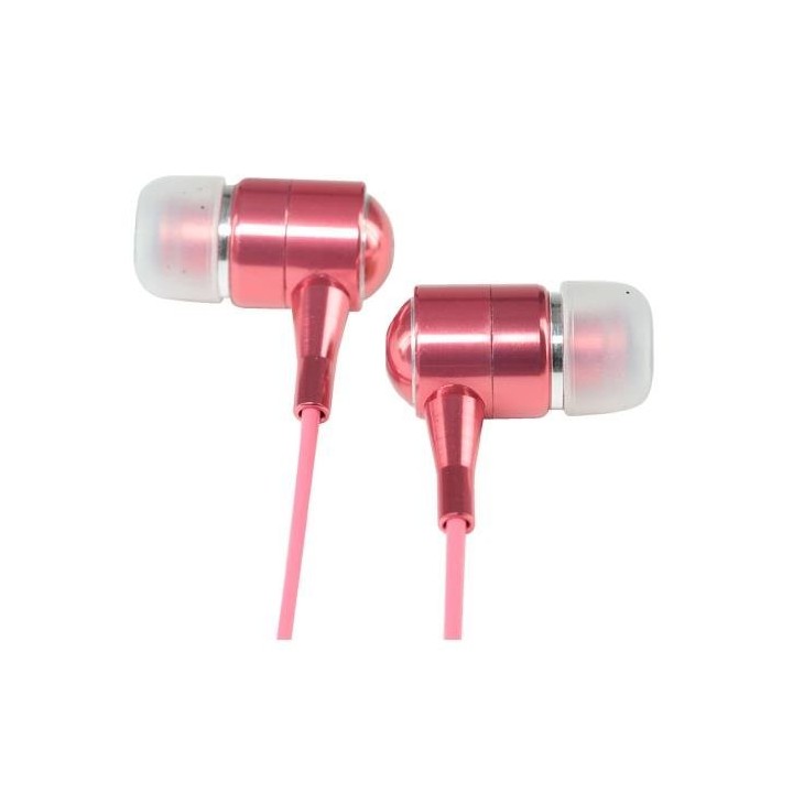 Color Block Cbkpsoundr Casque intra-auriculaire Stéréo finition métal Bubble Gum