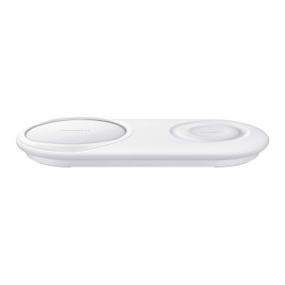 Samsung, Chargeur sans Fil Duo avec Charge rapide, Blanc EP-P5200TWEGWW